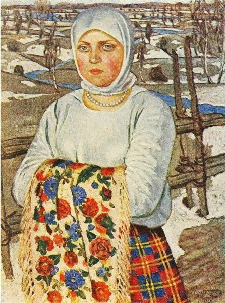 Борис Михайлович Кустодиев картины