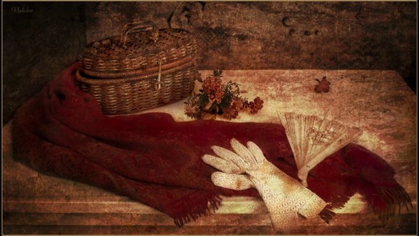 Девочка в пуховом платке