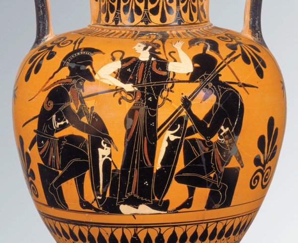 Чернофигурный стиль вазописи древней Греции