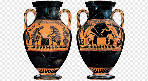 Чернофигурная керамика древней Греции