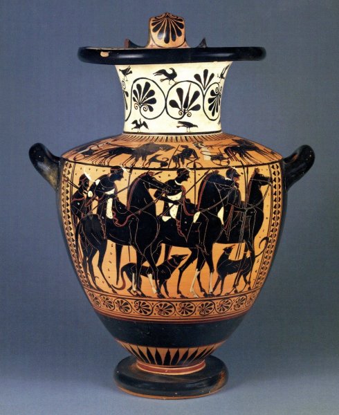 Чернофигурная вазопись Греция