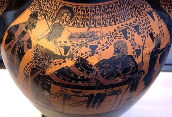 Чернофигурный стиль вазописи древней Греции