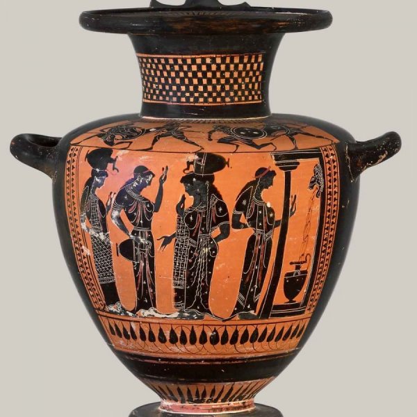 Чернофигурная вазопись древней Греции