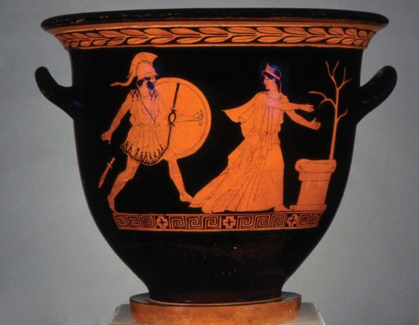 Чернофигурная керамика древней Греции