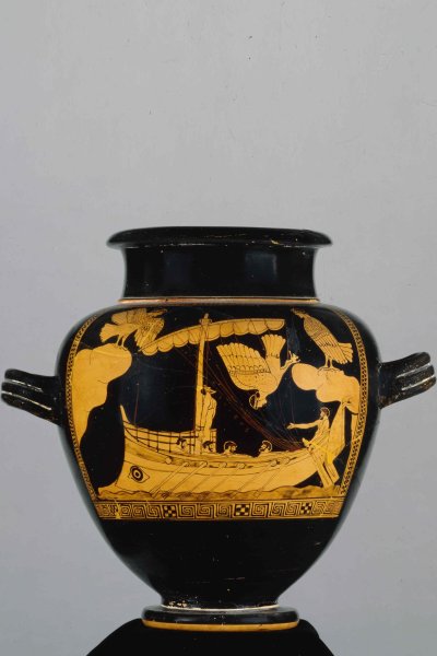 Спартанец древней Греции вазопись