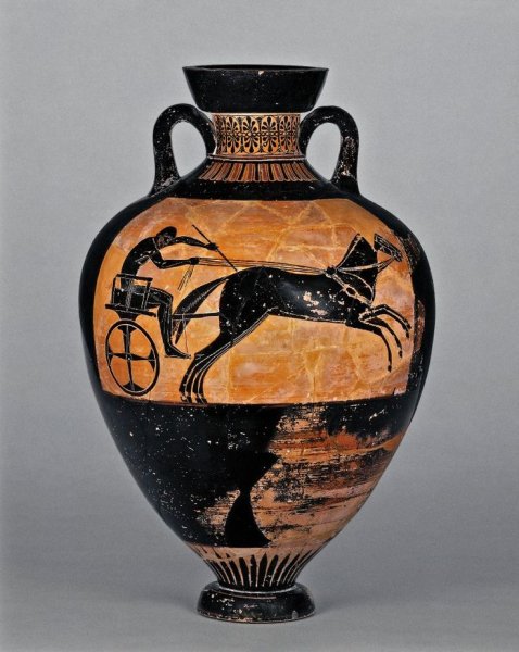 Краснофигурная вазопись древней Греции