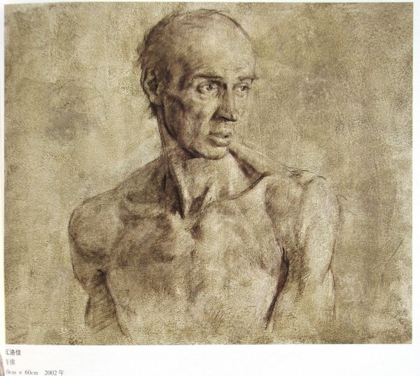 Натурщик портрет Академическая живопись