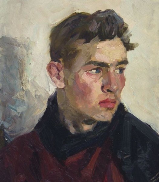 Академическая живопись портрет Репинка