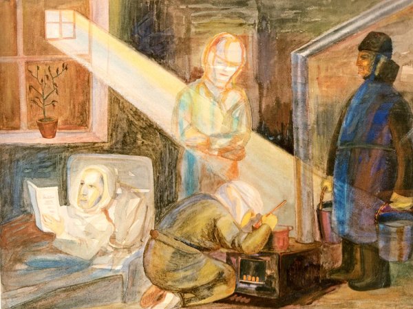 Т.Н. Глебова «в блокаду», 1942 г.