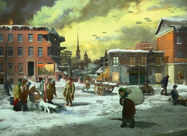 Ленинград война картина