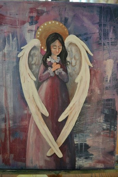 Ангелы современные художники Грузии