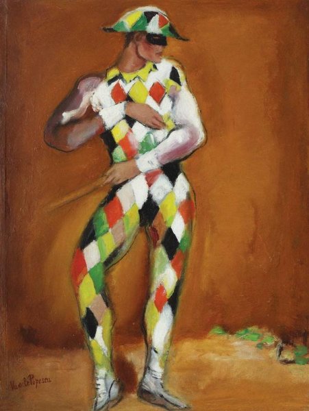 Виктор Низовцев художник Арлекин