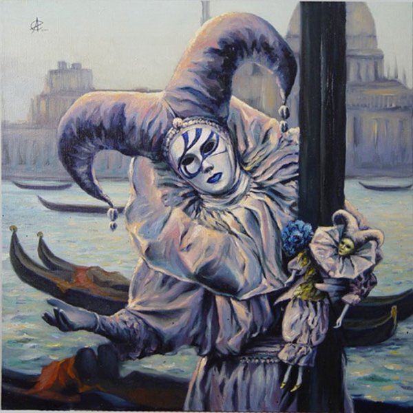 Арлекин картины художников