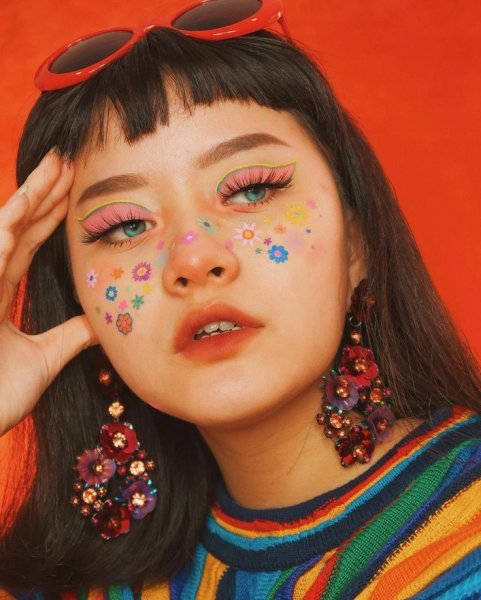 Авангардный боди арт