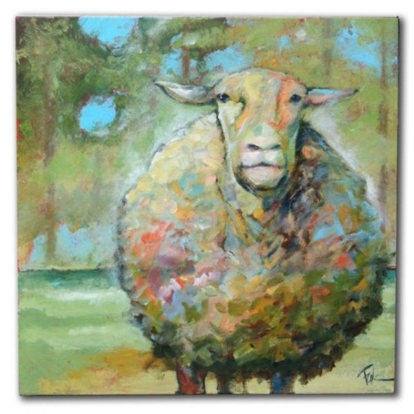 Живопись горный баран Архар