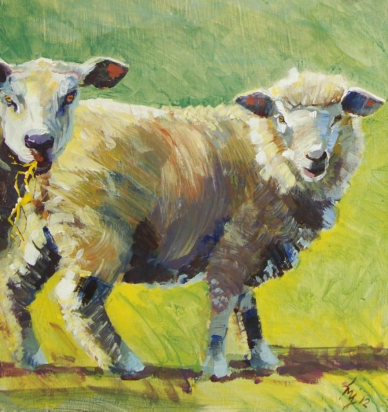 Ягненок картина