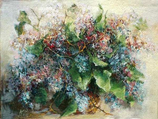 Девушка Весна композиция