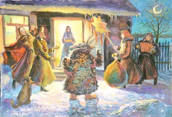Рождественские Святки колядование