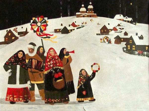 Транковский Алексей Иванович Святки