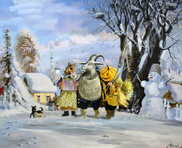 Вертеп, Коляда на Руси