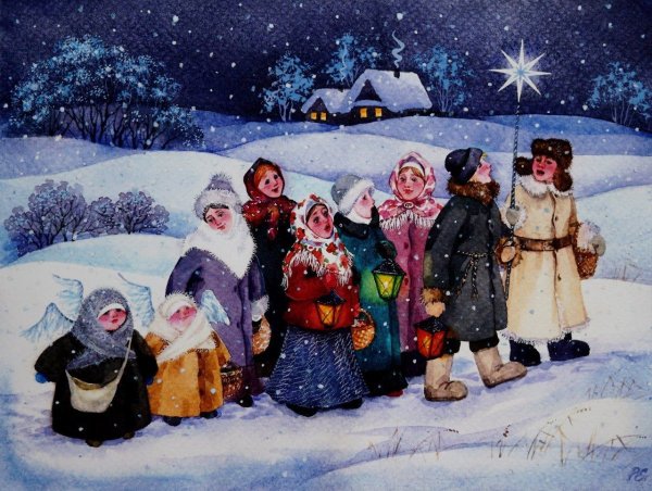 Праздник Коляды у древних славян