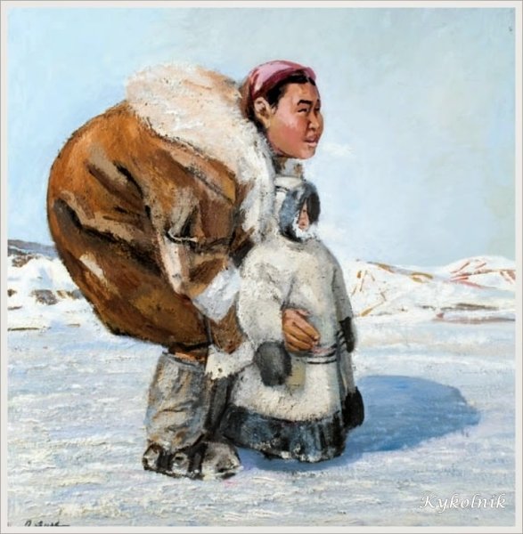 Художник Андрей Яковлев Чукотка