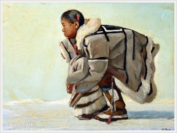 Детские рисунки чукчи