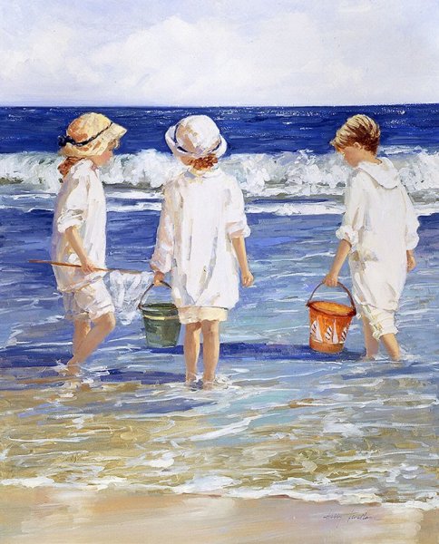 Художница Sally Swatland.