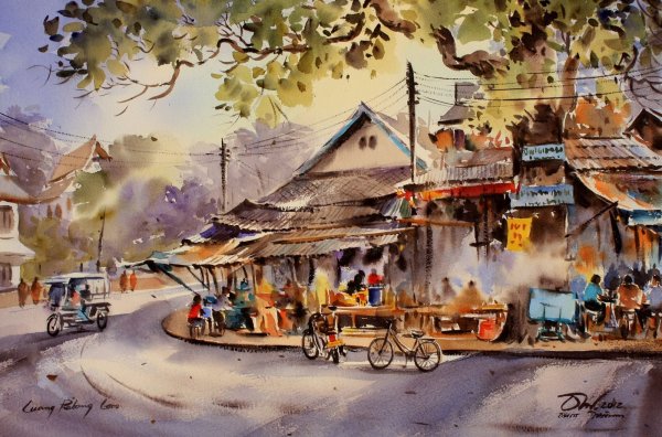 Художник Танакорн Чаиджинда