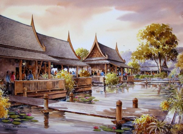 Художник Танакорн Чаиджинда