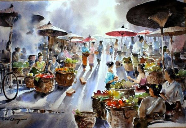 Живопись Таиланда традиции