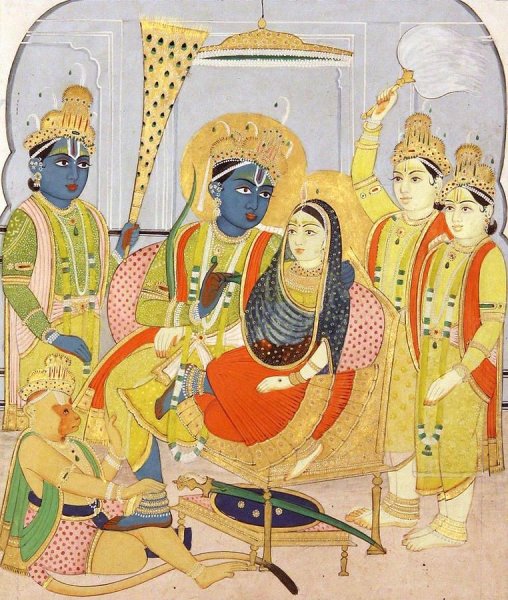 Миниатюры древней Индии