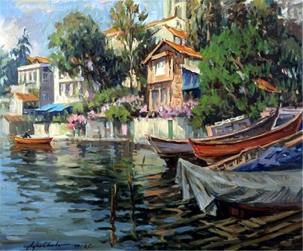 Турецкий художник Ayhan turker