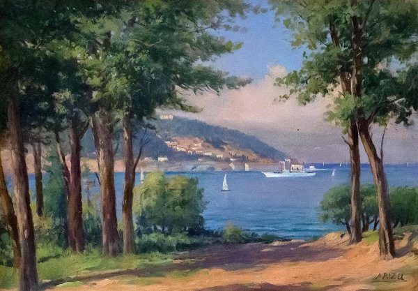 Пейзажи Турции живопись