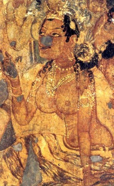 Индийская живопись в Аджанте