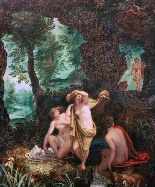 Тициан Диана и Актеон