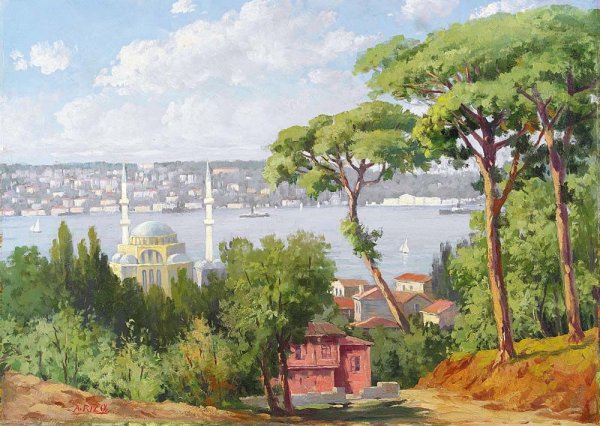 Турецкие пейзажи в живописи