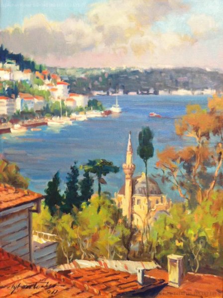 Турецкий художник Ayhan turker