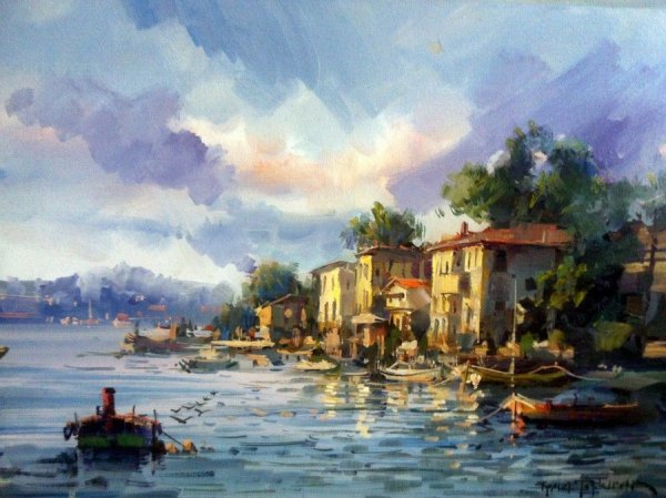 Пейзажи Турции живопись