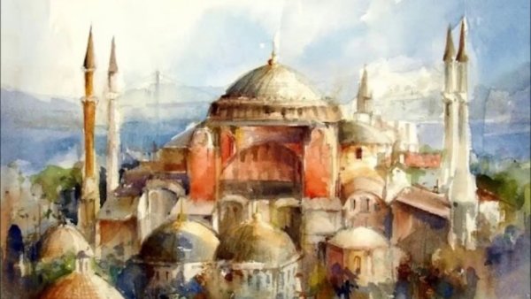 Картины пейзаж Истанбул