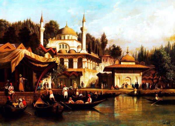 Живопись Османская Империя дворец Топкапы