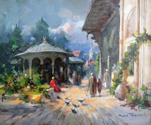 Ramzi Taskiran живопись пейзажи
