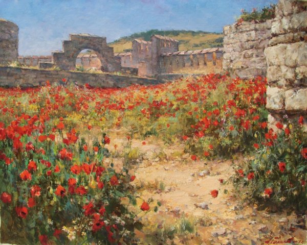 Турецкий художник lihan Kilinc