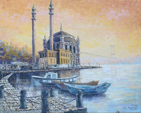 Алексей Боголюбов картины Турция мечеть в Константинополе
