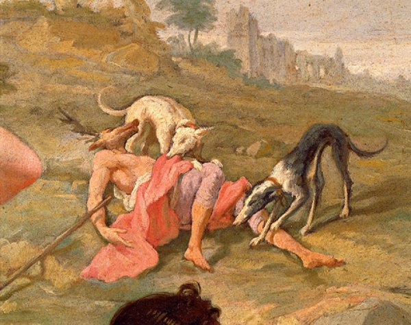 Артемида и Актеон миф