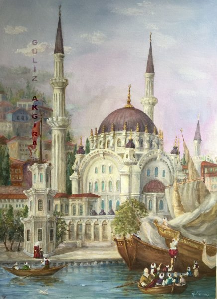 Стамбул Османская Империя турецкая живопись