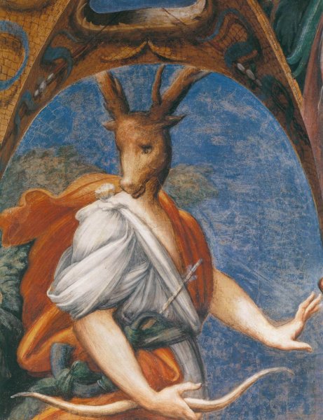 Олень Актеон мифы древней Греции