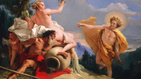 Джеймс Барри, «Юпитер и Юнона на горе Ида» (фрагмент), 1790 г.