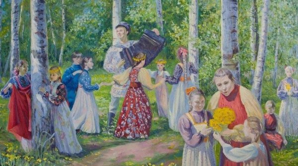 Троицын день на Руси