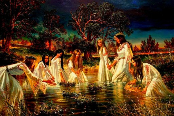 Жюль Бретон «Возвращение с жатвы» (1853)